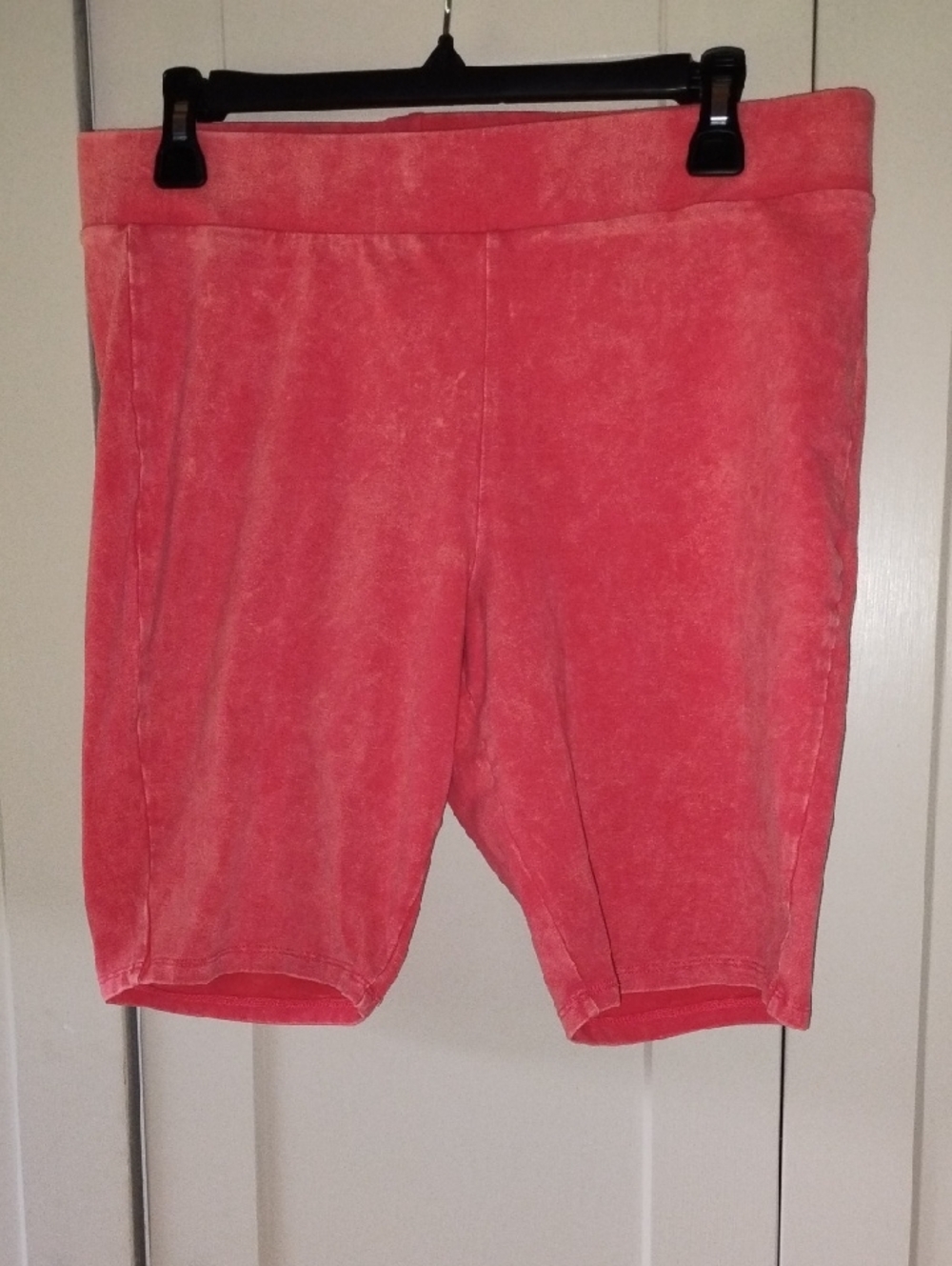 torrid Coral Terry Bike Shorts